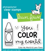 Lawn Fawn COLOR MY WORLD stamp set:
